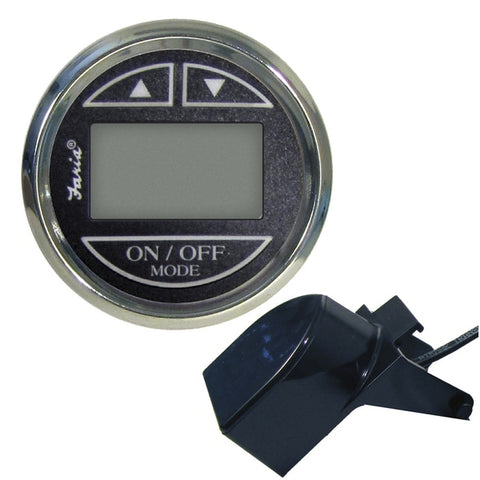 Platinum 2" Depth Sounder w/Transom Mount Transducer