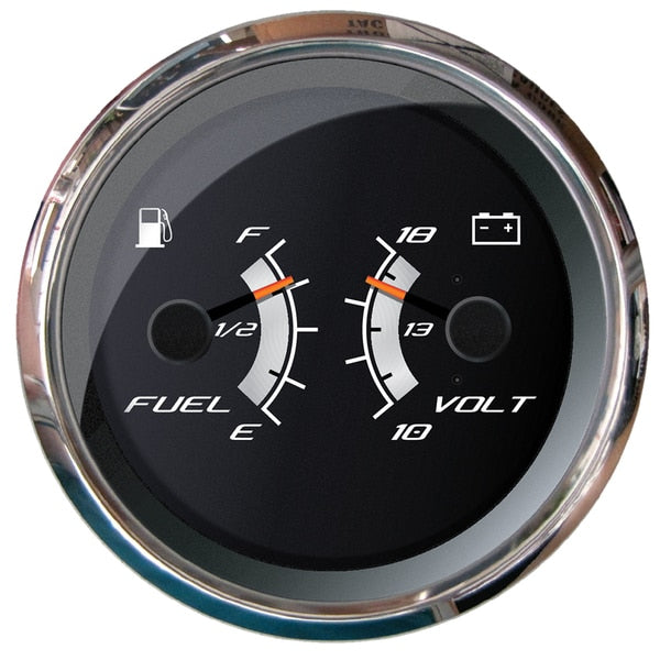 Platinum 4" Multi-Function - Fuel Level -Voltmeter