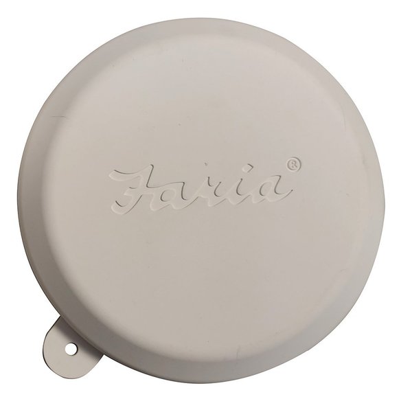 Faria 4" Gauge Weather Cover - White - 3 Pack