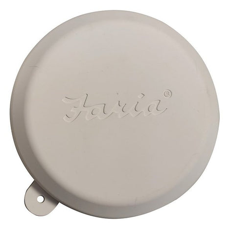 Faria 4" Gauge Weather Cover - White - 3 Pack