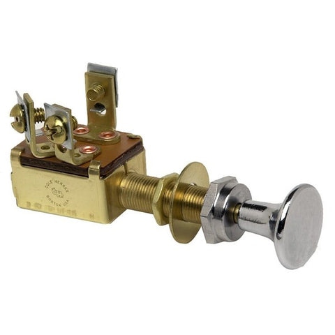 Push-Pull Switch DPTT 3-Position Off-On-On