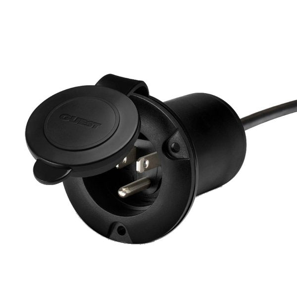 AC Universal Plug Holder - Black