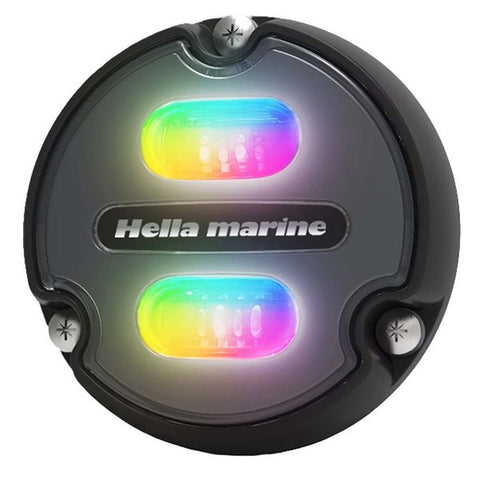Apelo A1 RGB Underwater Light - 1800 Lumens - Black Housing - Charcoal Lens