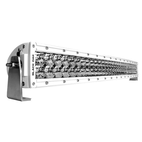 Black Oak Pro Series Curved Double Row Combo 30 in. Light Bar,  White