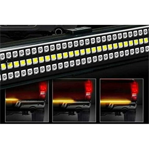 60In Triple Row Led Tailgate Bar (5-Function/3-Color W/ Sequential