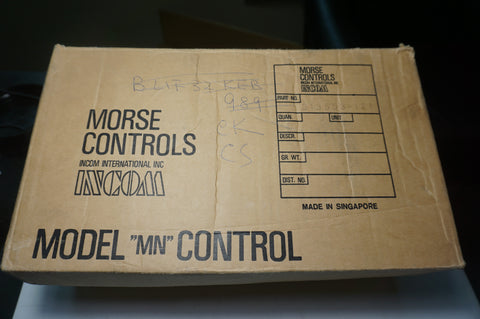 Morse Control - Panel Mount Control Box - 13304