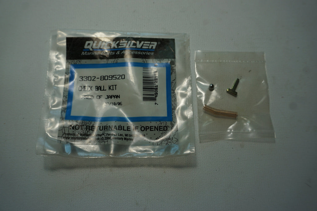 Quicksilver 3302-809520 Check Ball Kit