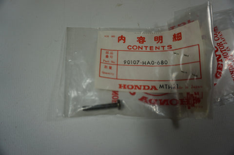 Honda 90107-HA0-680 SCREW, PAN (4X25) 2088516