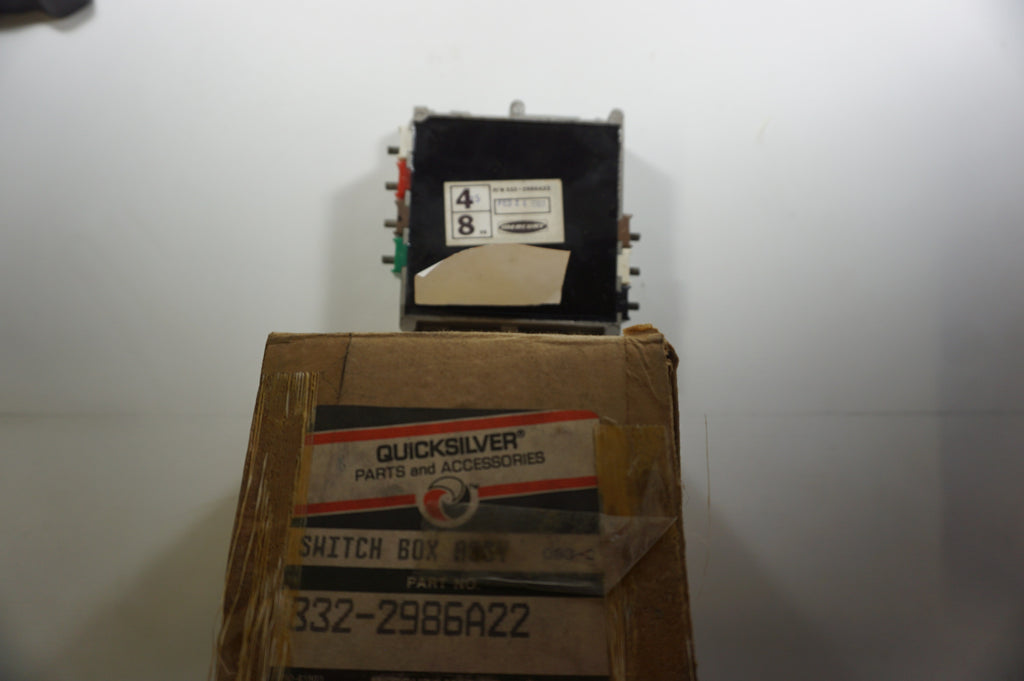 Mercury Marine Quicksilver 332-2986A22 SW BOX ASSY