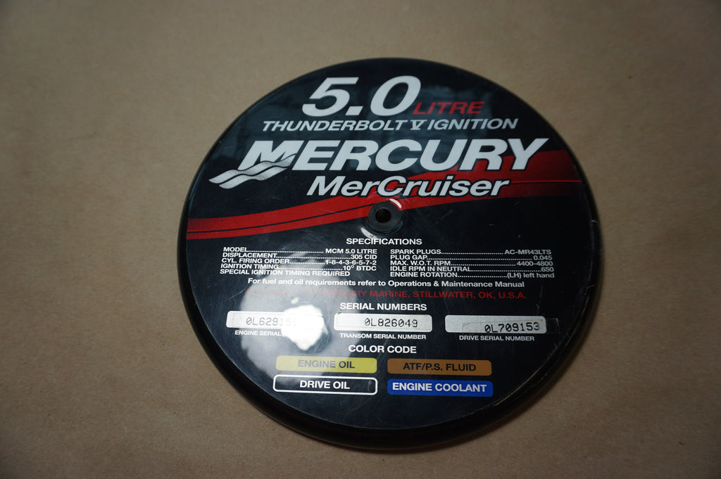 Mercury Marine Quicksilver 14605T1 COVER (New Take Off part please read details below)