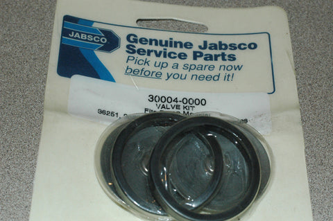Jabsco Par 30004-0000 Valve repair kit for model 36251, 36800, 36900, 36950, 36970 series pump MarineSurplus.com