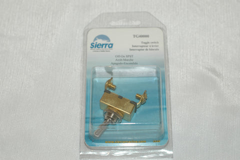 Sierra TG 40000 off-on SPST heavy duty brass toggle switch Electrical & Lighting part from MarineSurplus.com