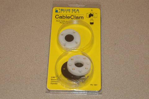Blue Sea Systems 1001 Cable Clam waterproof cable deck pass through Deck and Cabin Hardware part from MarineSurplus.com