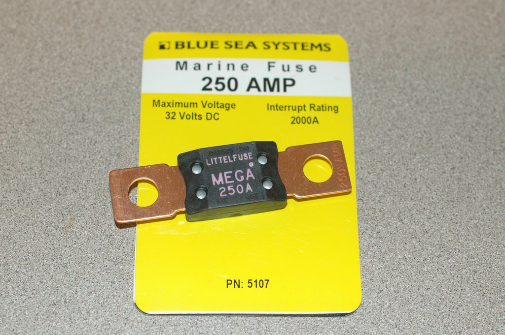 Blue Sea Systems #5107 Marine Mega 250 amp Fuse Electrical Systems part from MarineSurplus.com