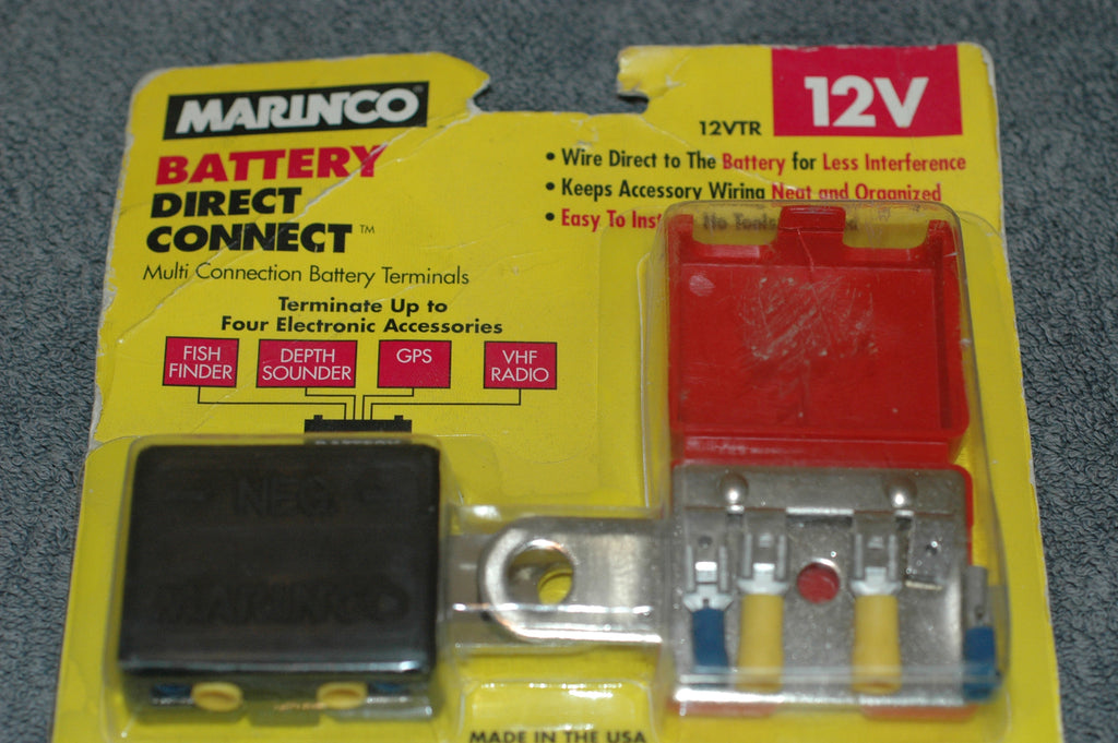 Marinco 12VTR battery direct connect multiple accessories Electrical Systems part from MarineSurplus.com