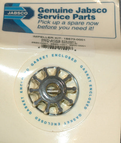 Jabsco 18673-0001 Impeller kit Impellers part from MarineSurplus.com