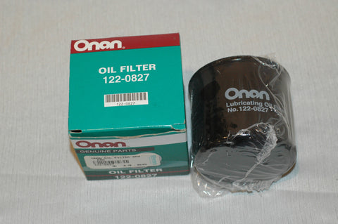 Onan 122-0827 Oil filter Filters part from MarineSurplus.com