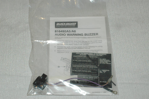 Mercury Marine Quicksilver Mercruiser Audio warning buzzer 816492A5 A6 Controls & Steering part from MarineSurplus.com