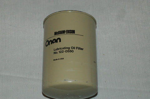 Onan 122-0550 Oil Filter Filters part from MarineSurplus.com