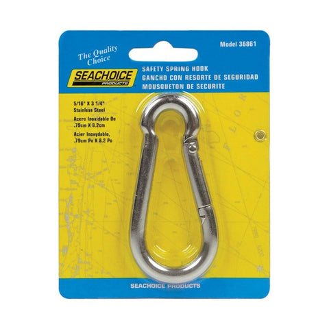 SAFE SPRING HOOK 5/16""