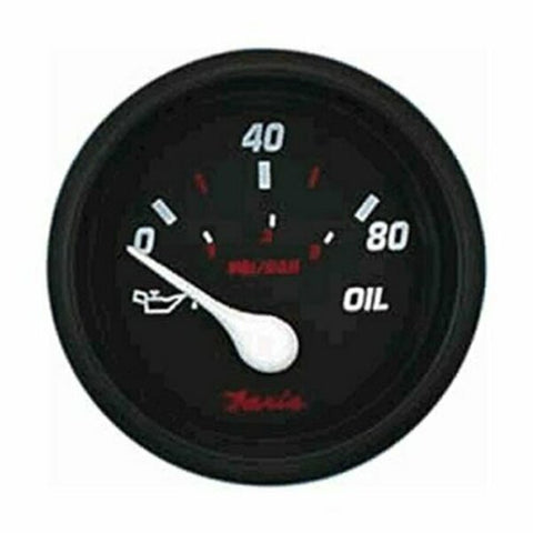 Professional Red 2 Oil Pressure Gauge 80 Psi