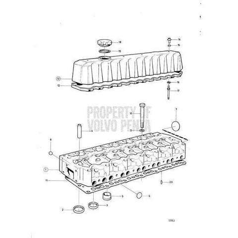 Gasket,  1542287