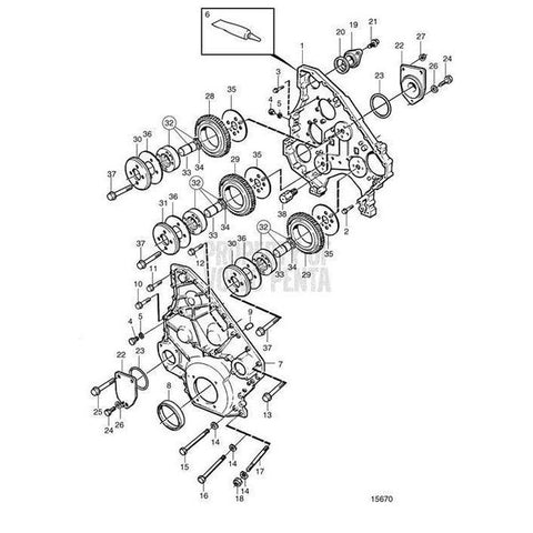 Timing Gear CasingV2