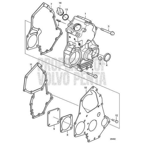 Timing Gear Casing V2