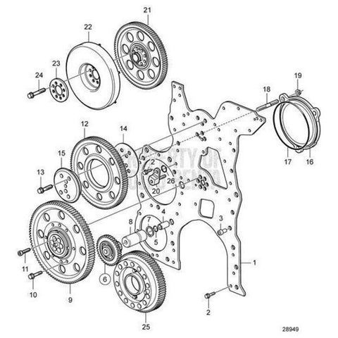 Timing Gear Plate V2