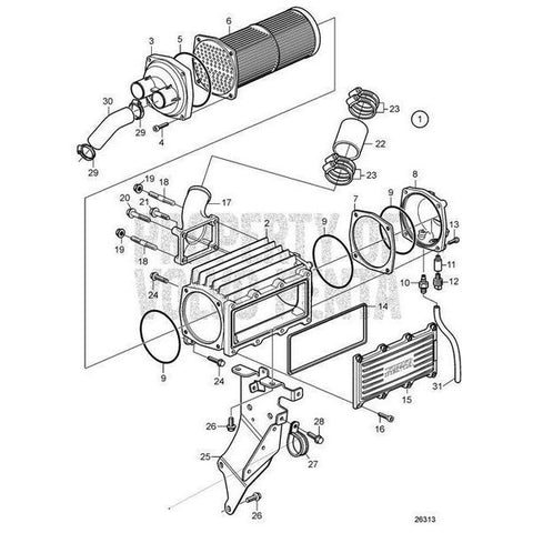 Exhaust Riser KitV2