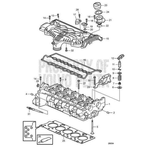 Gasket,  31430317