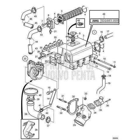 Exhaust Pipe Elbow