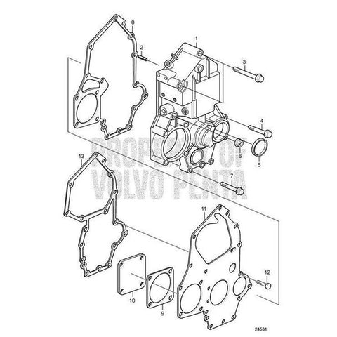 Timing Gear CasingV2