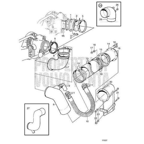 Exhaust Pipe Elbow