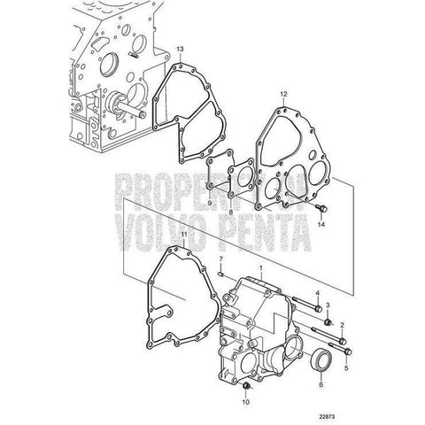 Timing Gear CasingV2