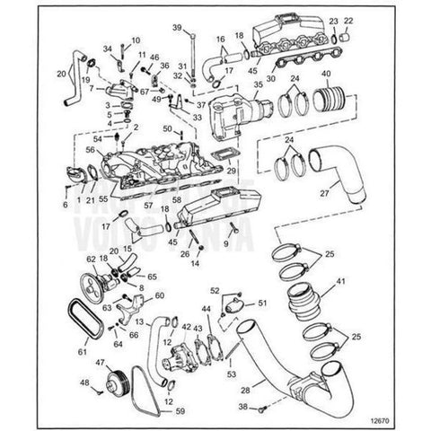 Gasket,  3852455