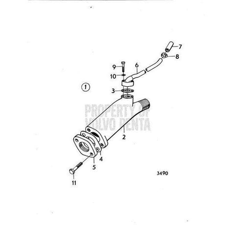 Exhaust Pipe Elbow