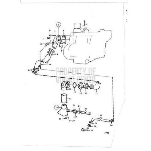 Exhaust Pipe ElbowV2