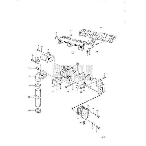 Exhaust Pipe Elbow