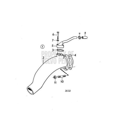 Exhaust Pipe Elbow