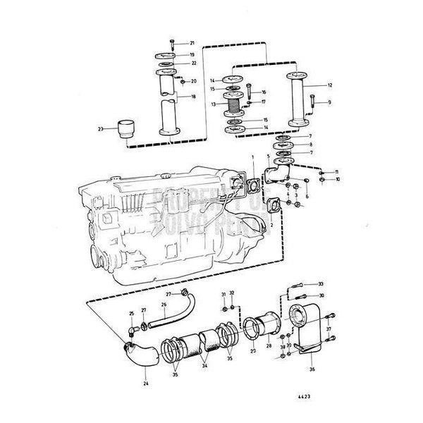 Exhaust Pipe ElbowV2