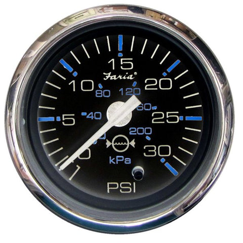 Chesapeake Black 2 Water Pressure Gauge Kit 30Psi