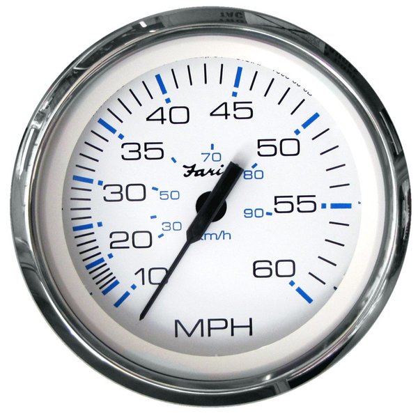 Chesapeake White Ss 4 Speedometer 60Mph Pitot