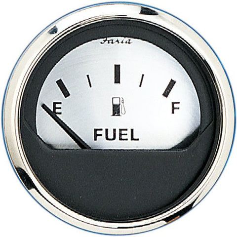 Spun Silver 2 Fuel Level Gauge E12F