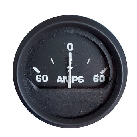 Euro Black 2 Ammeter Gauge 60060 Amps
