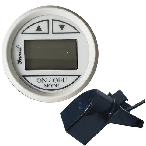Dress White 2 Depth Sounder WTransom Transducer