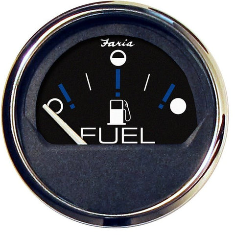 Chesapeake Black 2 Fuel Level Gauge  Metric
