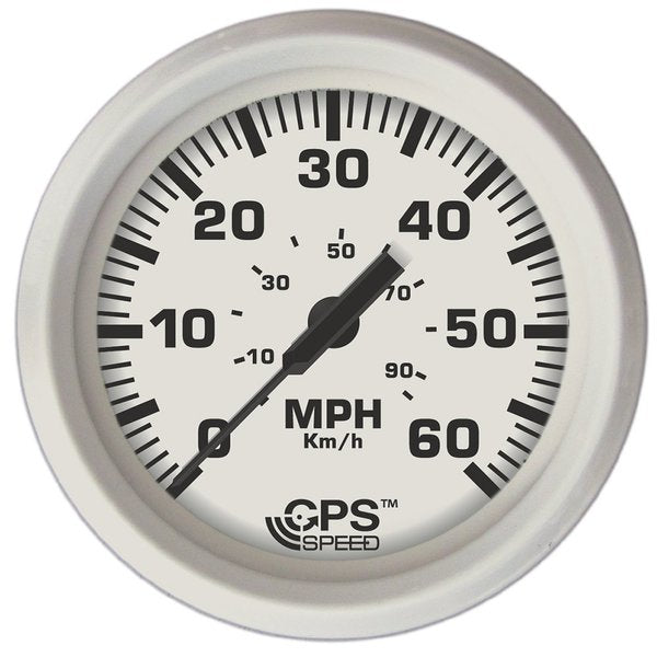 Dress White 4 Gps Speedometer 60 Mph Studded