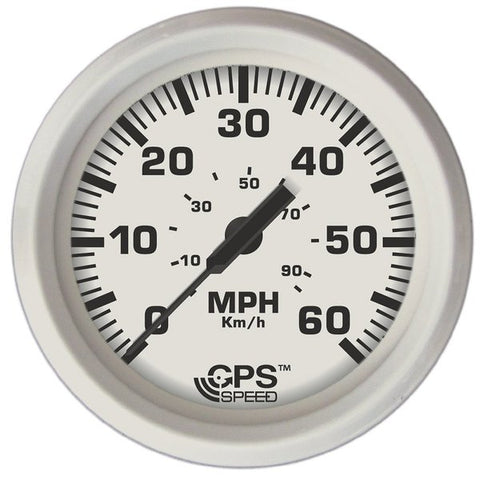 Dress White 4 Gps Speedometer 60 Mph Studded