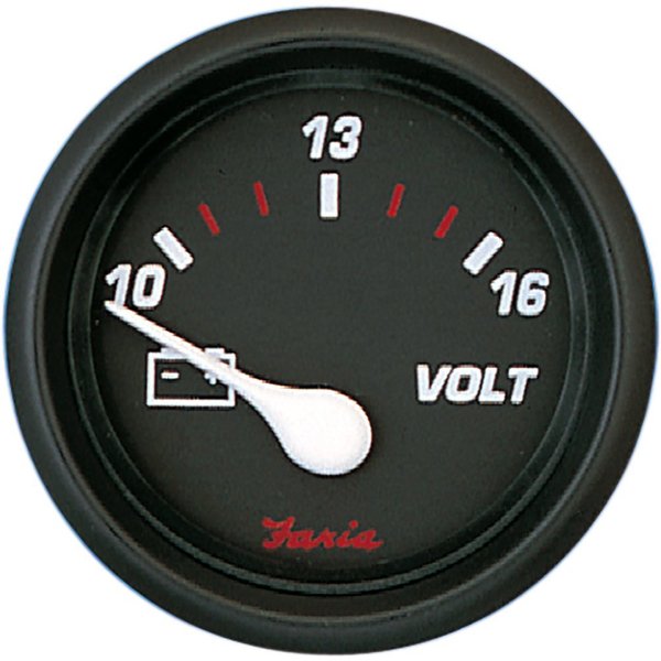 Professional Red 2 Voltmeter 1016Vdc
